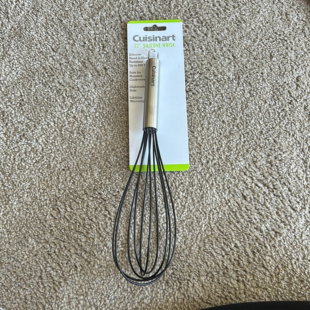 Cuisinart 12” silicone whisk